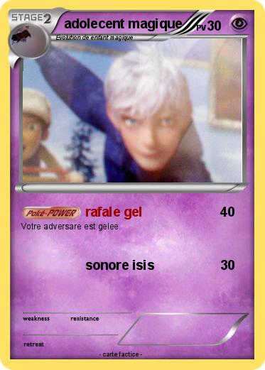Pokemon adolecent magique