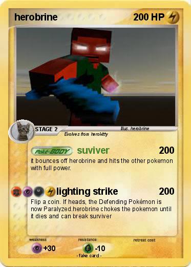 Pokemon herobrine