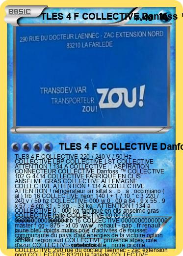 Pokemon TLES 4 F COLLECTIVE Danfoss ™