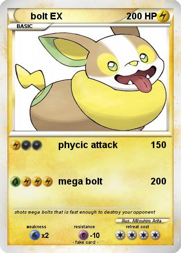Pokemon bolt EX