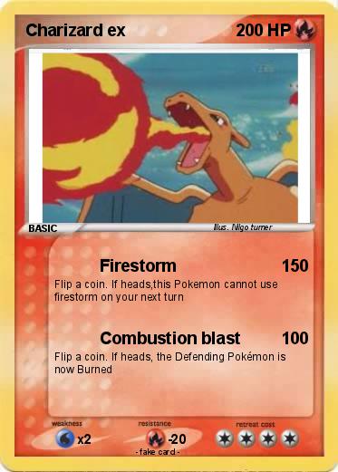 Pokemon Charizard ex