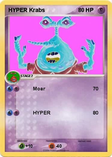 Pokemon HYPER Krabs