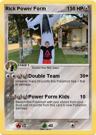 Pokemon Rick Power Form