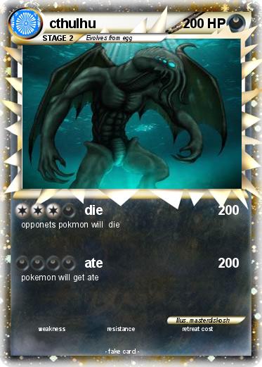 Pokemon cthulhu