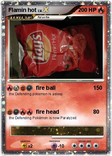 Pokemon Flamin hot