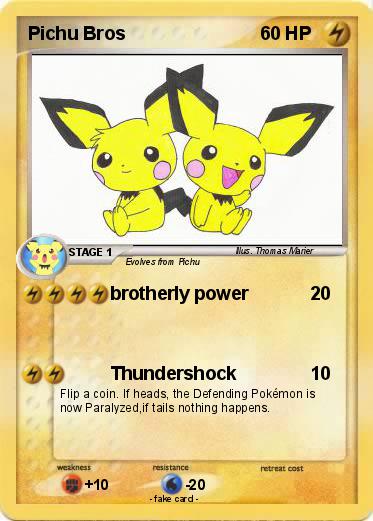 Pokemon Pichu Bros