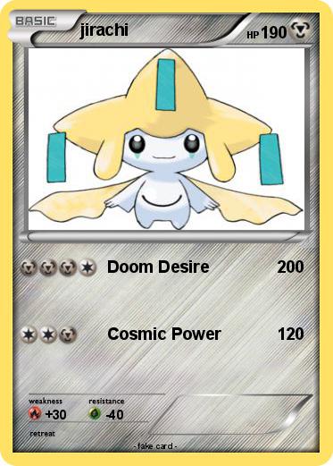 Pokemon jirachi