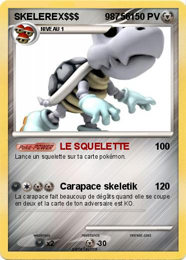 Pokemon SKELEREX$$$          98756