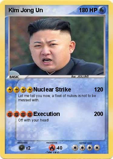Pokemon Kim Jong Un