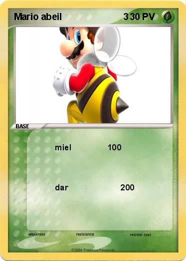 Pokemon Mario abeil                        3