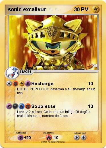 Pokemon sonic excalivur
