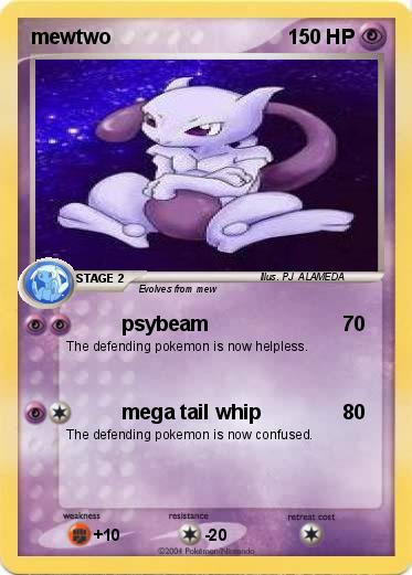Pokemon mewtwo