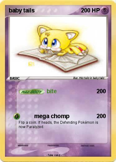 Pokemon baby tails