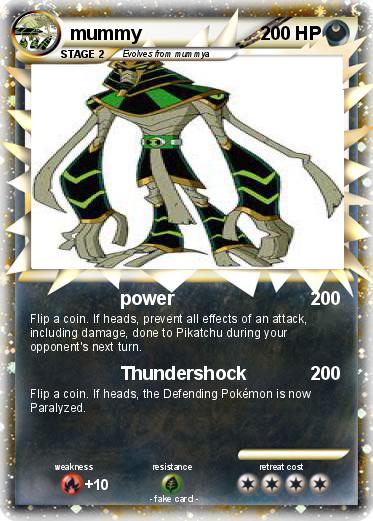 Pokemon mummy
