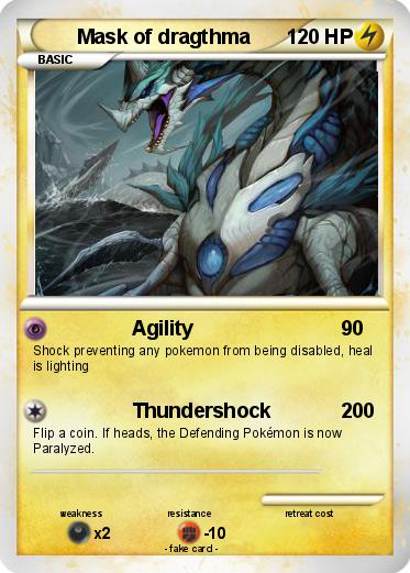 Pokemon Mask of dragthma