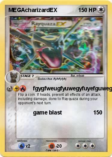Pokemon MEGAcharizardEX