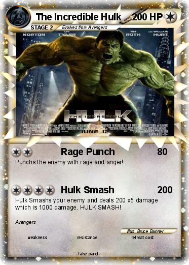 Pokemon The Incredible Hulk