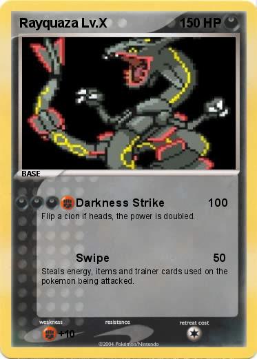 Pokemon Rayquaza Lv.X