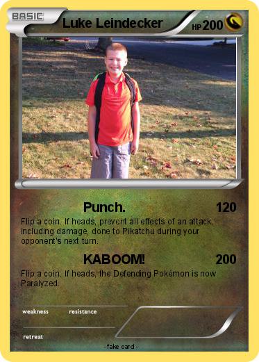 Pokemon Luke Leindecker