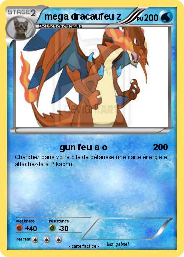 Pokemon mega dracaufeu z