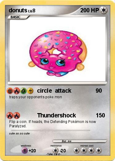 Pokemon donuts