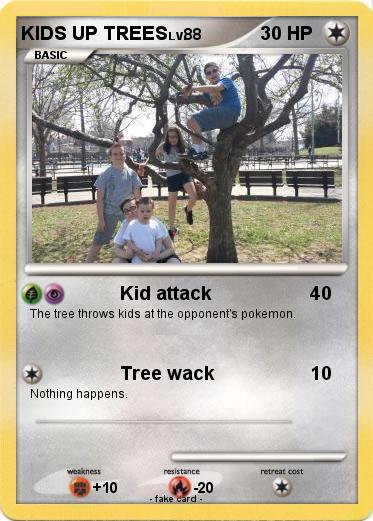 Pokemon KIDS UP TREES