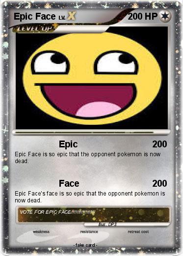 Pokemon Epic Face