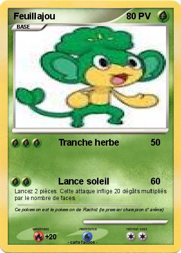 Pokemon Feuillajou