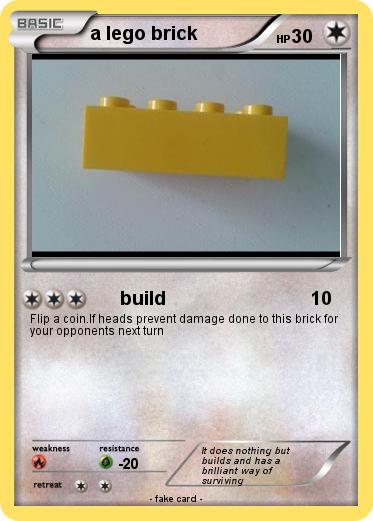 Pokemon a lego brick