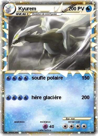 Pokemon Kyurem