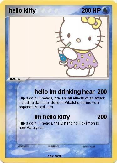 Pokemon hello kitty