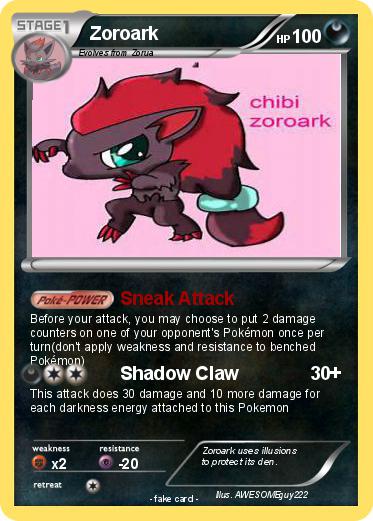Pokemon Zoroark