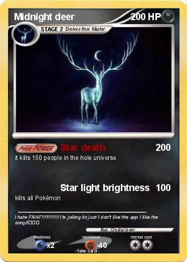 Pokemon Midnight deer