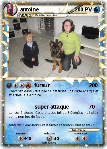 Pokemon antoine