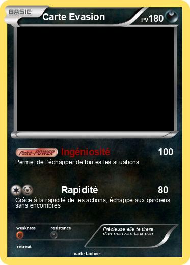 Pokemon Carte Evasion