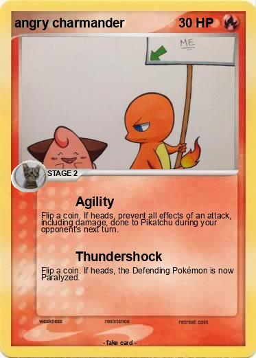 Pokemon angry charmander