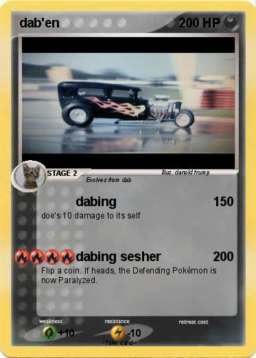 Pokemon dab'en