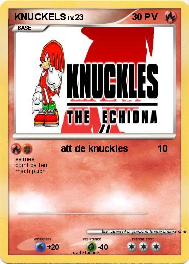 Pokemon KNUCKELS