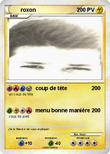 Pokemon roxon