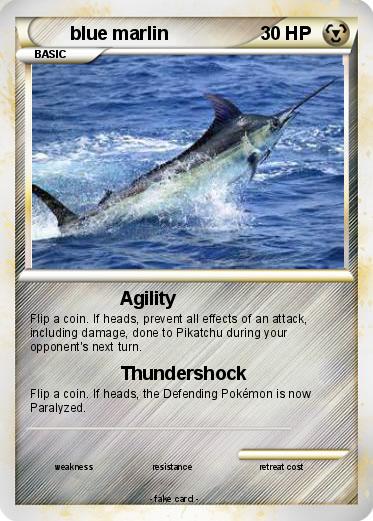 Pokemon blue marlin