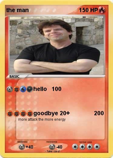 Pokemon the man