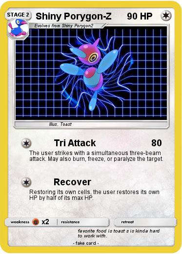 Pokemon Shiny Porygon-Z