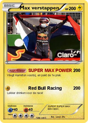 Pokemon Max verstappen