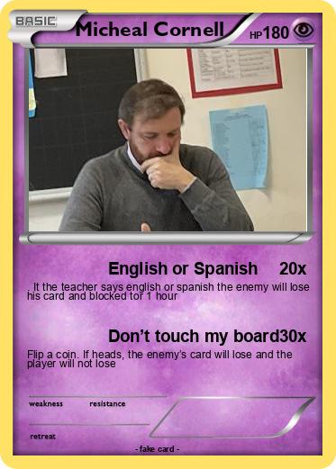 Pokemon Micheal Cornell