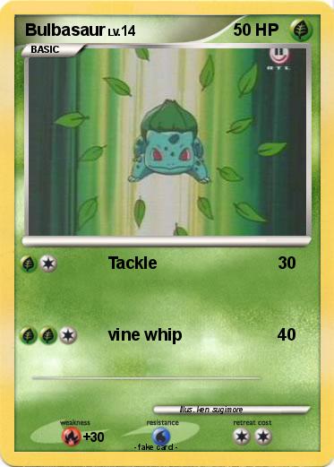 Pokemon Bulbasaur