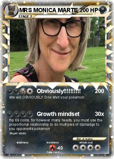 Pokemon MRS MONICA MARTE
