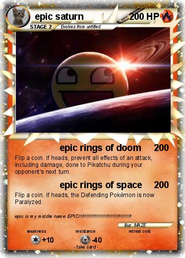 Pokemon epic saturn