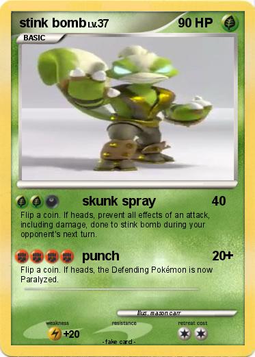 Pokemon stink bomb