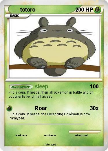 Pokemon totoro