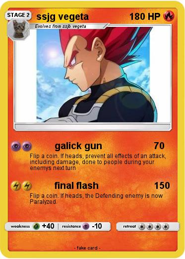 Pokemon ssjg vegeta